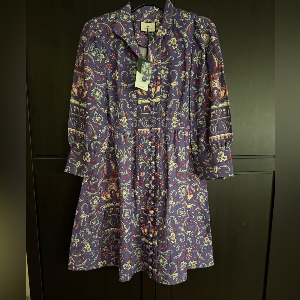Tuckernuck Avignon Aubergine Eliana Dress - Picture 3 of 5